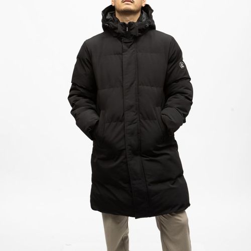 Doudoune Mi Longue Alpine À Capuche Couleur Unie Homme Deeluxe 74