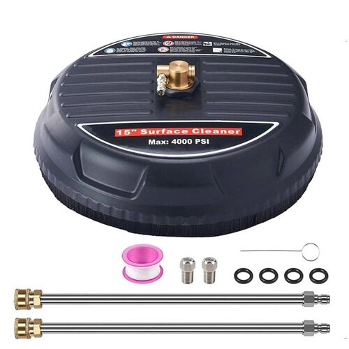 Varan Motors - PLSC-01 Nettoyeur de surface pour nettoyeur haute pression 15'' 4000PSI nettoyeur de terrasse et de sol