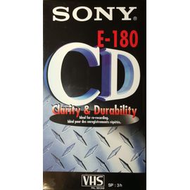 Cassette VHS Sony 180