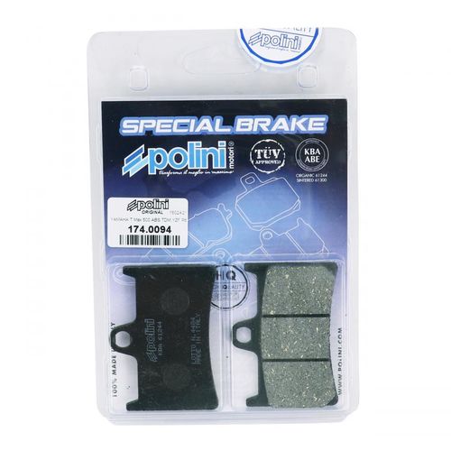 Plaquette De Frein Polini Pour Moto Yamaha 600 Fz6 Fazer 2004 À 2006 Neuf