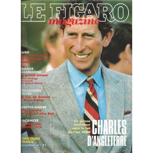 Le Figaro 12/11/1988 Charles D'Angleterre, Léo Malet, Isabelle Bricard, Pierre Bourgeade, Charlélie Couture, Ray Sugar Leonard, Antoine Blondin, Katarina Witt, Sade, Therry Breton, Mickey, Delon