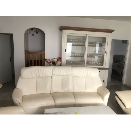 Canapé cuir italien relaxant