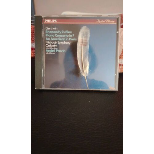 Cd Rhapsody In Blue Piano Concerto In F An American In Paris