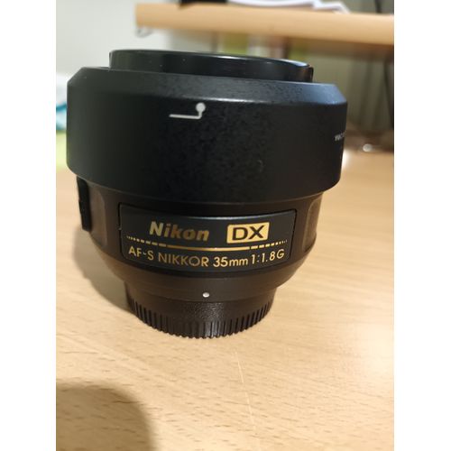 objectif photo nikon DX AF.S NIKKOR 35mm 1:1.8G