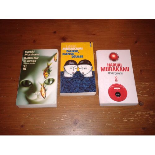 Lot De Livres De Haruki Murakami