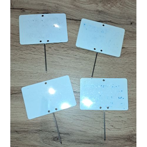 Lot De 4 Pancartes De Boucherie Poissonnerie Triperie 4 Ardoises Effaçable Pour Prix Pic Viande Objet De Collection Ancien Rare 1950. Envoi Très Rapide Et Soigne