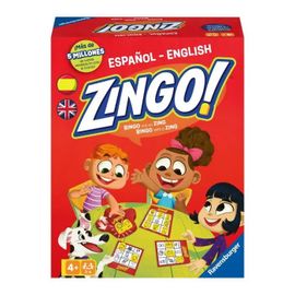 Jeu Éducatif Zingo - Ravensburger - Zingo! - Multicolore - 2 À 6 Joueurs - 21x26x9 Cm - Éducatif - Apprendre L'anglais