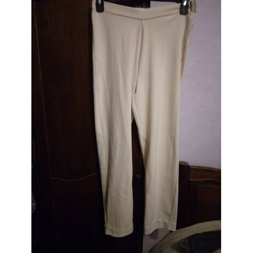 Pantalon Leggings Femme Blanc
