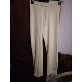 Pantalon Leggings Femme Blanc