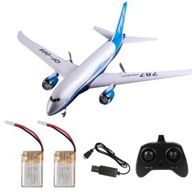 Qf008 Boeing 787 Envergure De 550 Mm 2,4 Ghz 3ch Avion Rc En Epp Avec Gyro Intégré Rtf Pour Débutants-Générique