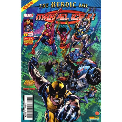 Marvel Icons N° 1 L Age Des Héros [ V2 Panini 2011 ]