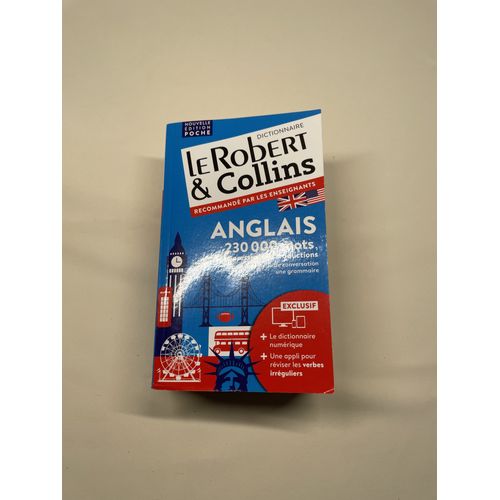 Le Robert & Collins – Dictionnaire Anglais-Français / Français-Anglais (Nouvelle Édition Poche – 230 000 Mots, Traductions Et Exemples)