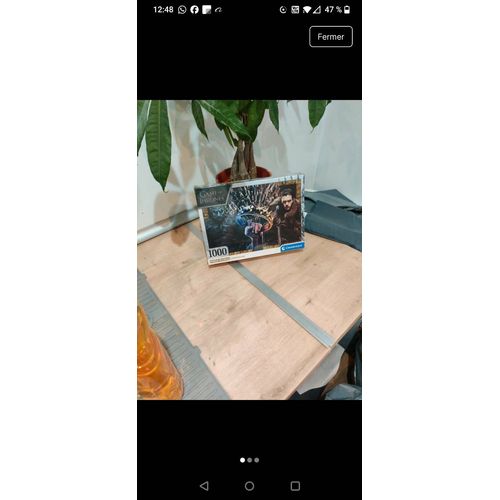 Puzzle 1000 pièces clémentoni game of thrones