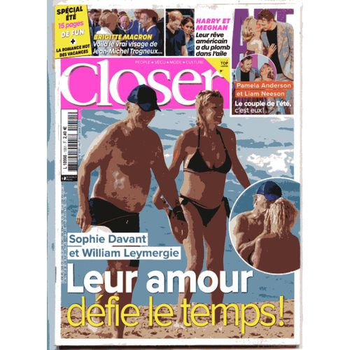 Closer - N°1051 : Sophie Davant Et William Leymergie - Leur Amour Défie Le Temps !