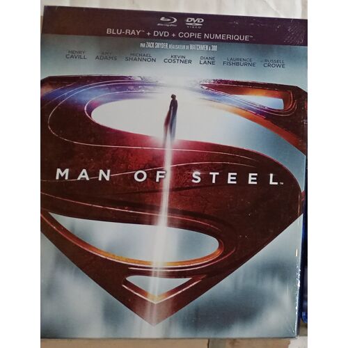 Lot 3 Blu Ray The Amazing Spiderman (Boitier Métal), The Amazing Spiderman Le Destin D'un Héros (Boitier Plastique), Superman Man Of Steel ( Boitier Cartonné)