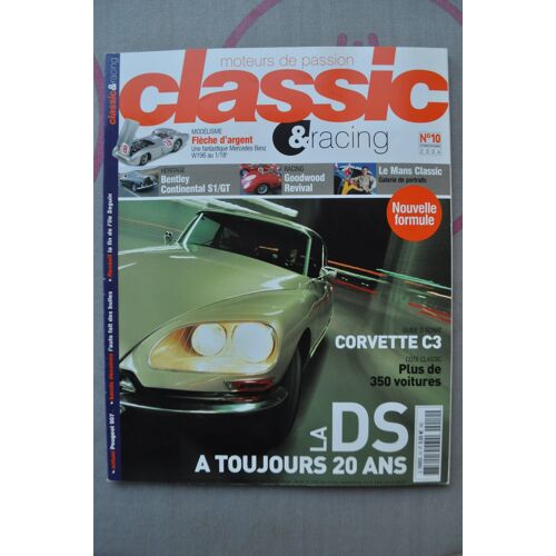 Revue Classic Et Racing N°10
