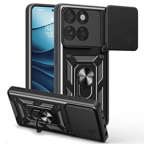 Coque pour Motorola Edge 60 / 60 Fusion 5G - housse etui rigide anti choc + film ecran - NOIR