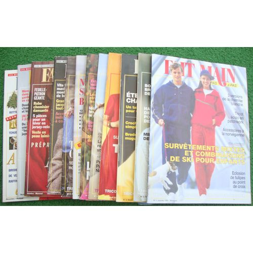 Fait Main - Pas À Pas - Année 1994