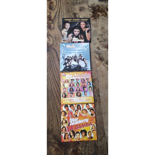 4 Cd 2 Titres De La Star Academy