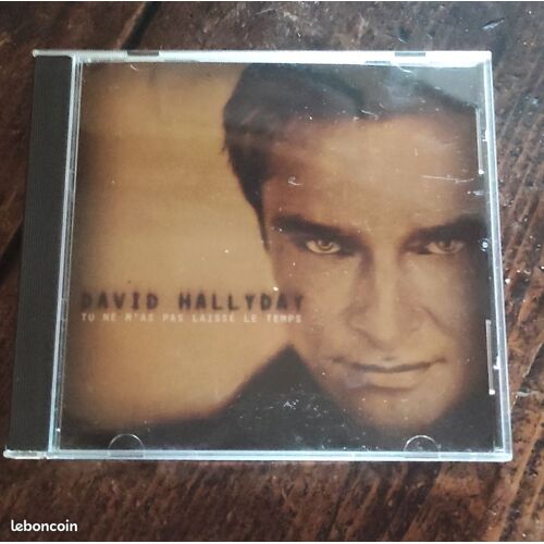 Cd "Tu Ne M'As Pas Laissé Le Temps" De David Hallyday