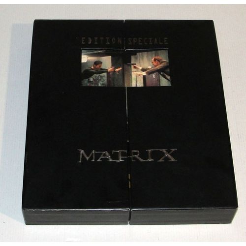 coffret matrix cassette vhs + diapositive édition spéciale limitée 1999 warner bros n°8709