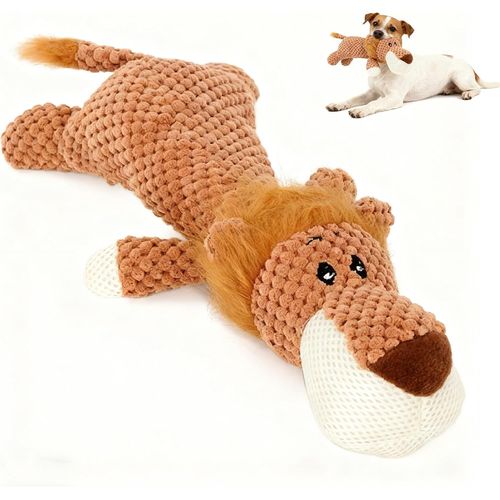 3 Pcs Indestructible Dog Toy, Dog Toy, Anti-Stress Squeaky Plush Toys Interactive Pet Toys