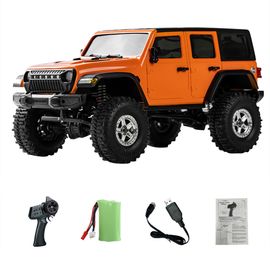 Jjrc C8801 Rtr 1/18 2.4g 4wd Voiture Télécommandée Rock Crawler Tout-Terrain Camion D'escalade Led À Lumière Proportionnelle Modèles De Véhicules Jouets-Générique