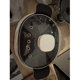 Companion XL moulinex avec mini bol et cuiseur vapeur, il a servit mais reste en très bon état.