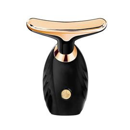 Appareil De Massage Électrique Raffermissant Pour Le Visage, Portable, Anti-Rides Et Réducteur De Double Menton Pour Femmes, Noir