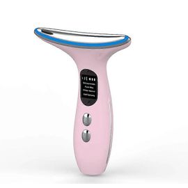 Appareil De Massage Facial Barsinfi Contre Les Rides, Soin Beauté Du Visage Avec 4 Modes, 45 °C, Pour Raffermir Et Lifter La Peau, Rose