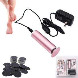 Lime Électrique Pour Les Pieds, Élimine Les Callosités Et Les Peaux Mortes, Outil De Pédicure, Brosse Pour Les Pieds, Rose