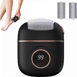 Lime Électrique Professionnelle Pour Les Pieds, Outil De Pédicure Pour Éliminer Les Callosités Et Les Peaux Mortes, Noire