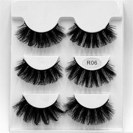 Faux Cils Individuels, Cils Naturels Et Doux, Faux Cils Noirs Épais En Touffes Pour Maquillage Féminin, F 
