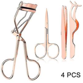 Kits De Maquillage Pour Faux Cils, Ensemble De 4 Pièces, Noirs 