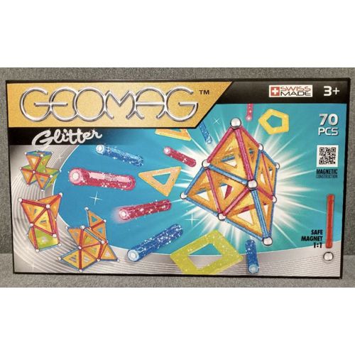 Geomag glitter 70 pièces 