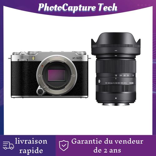 Fujifilm X-M5 Silver + Sigma 18-50mm f2.8 DC DN