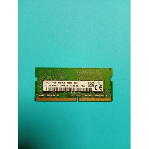 Barrette RAM SK Hynix 4GB 1Rx8 PC4 2133P-SA0-11