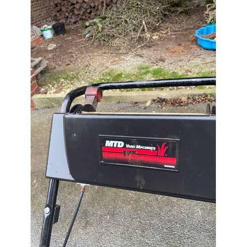 Scarificateur marque MTD