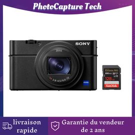 Sony RX100 VII Noir + SanDisk Extreme PRO UHS-I de 128 Go