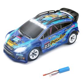 Wltoys 284010 1/28 2.4g 4wd Brossé Rtr Rc Voiture Dérive Led Lumières Haute Vitesse Pleine Proportionnelle Véhicule Modèles Jouet-Wltoys