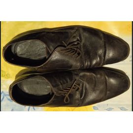 Chaussures Homme - En Cuir - A Lacets - Marron - Taille 41