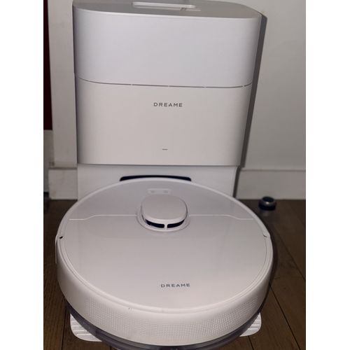 Aspirateur robot laveur Dreame D10 plus gen 2 Aspiration 6000Pa 2-en-1 Blanc