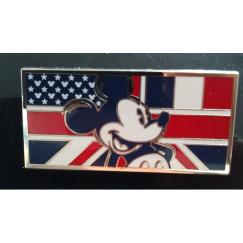 Rare Pins Disney Disneyland Paris : Mickey Stars & Stripes Usa