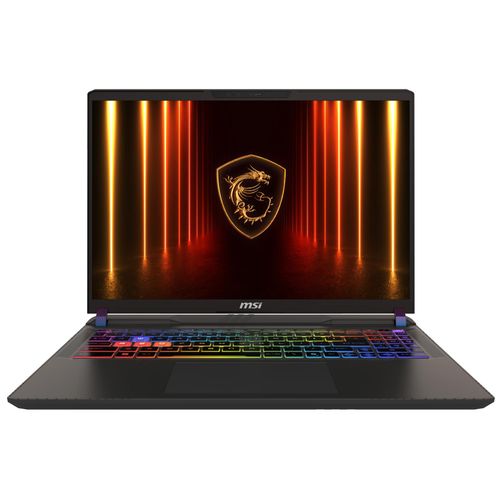 PC portable gaming MSI Vector 16 HX AI A2XWHG-495FR 16" QHD+ 240 Hz Intel® Core Ultra 9 32 Go RAM 1 To SSD Nvidia GeForce RTX 5070 Ti Noir