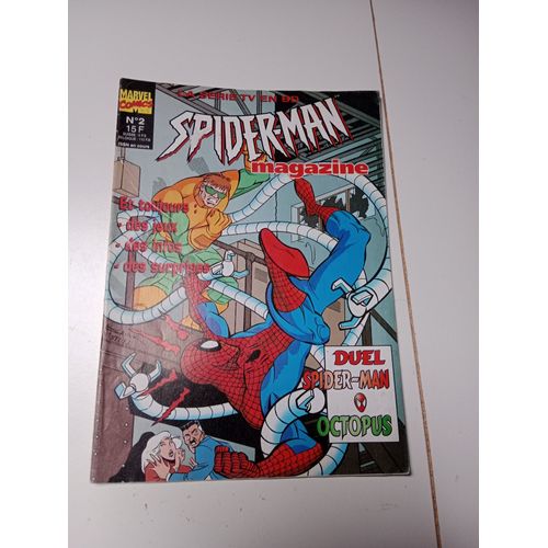 Spider-Man Magazine Tv (Semic / Marvel France) N° 2 - Comics Marvel Be ++