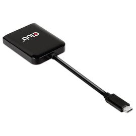 CLUB3D CSV-1555 câble vidéo et adaptateur 1,5 m USB Type-C 2 x DisplayPort Noir