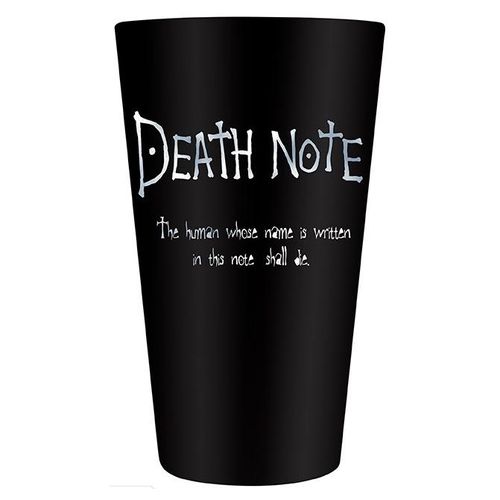 Abystyle Death Note Large Glass Ryuk Matte Noir 400 Ml