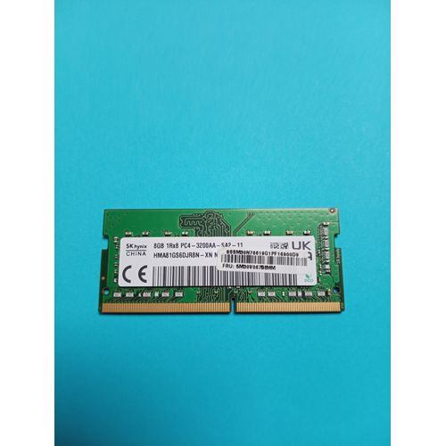 Barrette RAM SK Hynix 8GB 1Rx8 PC4 3200AA SA2-11