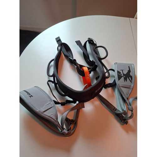 Baudrier Harnais D Escalade Pour Homme Simond Noir Et Gris