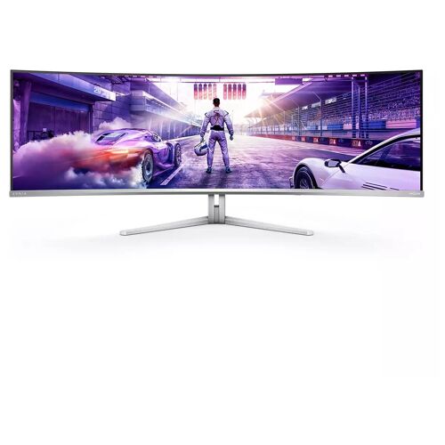 Ecran PC Philips Evnia 8000 49M2C8900L/00 48.9" 5120 x 1440 Dual QHD QD-OLED Blanc